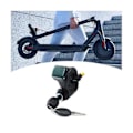 Miniatyrbillede 2 af 5: E-cykel Tændingslås Nøgle Tommelfingergas Voltmeter Digital Spændingsdisplay Kontakt 3-ben kompatibel med M365 Univ