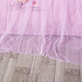 Pikkukuva 6 / 8: Pyöreä katollinen pitsiprinsessatyylinen hyttysverho lapsen sänkyyn (vaaleanpunainen)