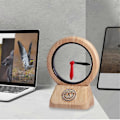 Miniatyrbild 3 av 5: Bluetooth-högtalare Omvänd klockhögtalare för heminredning Ekfärg