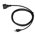 Miniatyrbild 5 av 8: USB 3.0-datakabel, typ C, dubbla skruvlåsning till standard med 0,6 tum skruvavstånd för dator