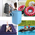 Miniatyrbilde 4 av 5: Mini Elektrisk Luftpumpe Luftmadrass Sofa Luft Oppblåsbar Pumpe For Bilcamping