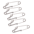 Miniatyrbillede 7 af 8: 5 stk./sæt Longline Snap Clip Korrosionsbestandig Float Line Tun Clip til Havfiskeri 2,6x100mm