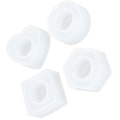 Miniatyrbillede 6 af 8: Krystal Epoxy Opbevaringsboks Form DIY Hexagonal Rund Firkantet Spisebord Håndklæde Spænde Silikoneform