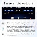 Miniatyrbild 2 av 5: Bil 10,26 tums Bluetooth-skärm GPS-navigationsdisplay Auto MP5-spelare