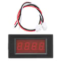 5135A 3 1/2 Siffror Röd LED Digital Panelmätare DC Voltmeter Spänningsmätare (DC50V/DC100V/DC200V)