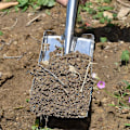 Miniatyrbilde 3 av 5: Hagespade Håndspader Rustfritt Stål Mini Spade Hagearbeid Håndverktøy for Planting, Omplanting, Luking, Graving (2)