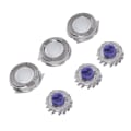 Miniatyrbilde 3 av 8: Reservedeler barberhode i rustfritt stål barberhode passer til Philips PT720 PT725 PT726