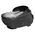 Miniatyrbillede 2 af 8: WHEEL UP Regnbestandig Cykelpose Ramme Front Top Tube Reflekterende Cykelposer Touch Screen Taske Mountainbike TilbehørSort Grå