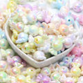 Miniatyrbillede 4 af 4: 10 stk. Gradient Farve Akryl Perler til Smykkefremstilling Armbånd Halskæder Øreringe Charms DIY Håndværk lilla