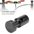 Miniatyrbillede 8 af 8: 1/8NPT CO2 Carbonator Cylinder Tank Til/Fra Adapter til Sodastream TR21*4