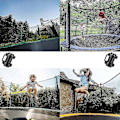 Miniatyrbillede 3 af 5: 12 stk. Trampolin Indhegningsstolpe Hætte Trampolin Endehætte Trampolinstolpe Betræk Trampolin Tilbehør_SZXM