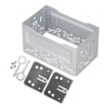 Miniatyrbillede 3 af 8: 2 Din Universal Radio Ramme Aluminiumlegering Stereo Audio Installationsfascia Passer til B5/MK3/MK4