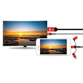 Pikkukuva 5 / 8: 3 in 1 Micro USB/ iOS TypE C - HDMI HD 4K Video HDTV -muuntimen sovitinkaapeli