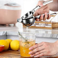 Miniatyrbillede 5 af 5: Manuel citronsaftpresser - Manuel citruspresser, Håndholdt lime citrusfrugtpresser, Sikker hurtig og effektiv juicepresning, Super nem at rengøre