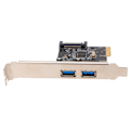 Pikkukuva 7 / 8: PCI-E USB 3.0 -laajennuskortti, 2 porttia, 5 Gbps:n siirtonopeus, USB-hot swap, USB 3.0 -laajennuskortti Win XP:lle ja Vistalle