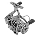 Pikkukuva 2 / 8: Pyörivä kela Long Shot Skew Notch Non Gap Metal Fishing Supplies with Rocker Arm Stabilizer Bar YKS1000S Microparticle Shallow Cup