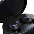 Pikkukuva 8 / 8: Langattomat Bluetooth-kuulokkeet 360 asteen surround-äänellä Ergonomiset Bluetooth-urheilukuulokkeet Musta
