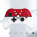 Miniatyrbilde 5 av 8: Bluetooth Gamepad NFC Somatosensory Dual Motor Vibration Wireless Game Controller med 3D Joystick for Switch Elfball