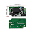 Pikkukuva 3 / 5: Langaton kaukosäädinkytkin 220V 1CH vastaanotinmoduuli ja RF-lähetin, yhteensopiva Smart Home LED-valon kaukosäätimen DIY,D kanssa
