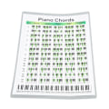Pikkukuva 4 / 8: Piano Chord Chart Art Paper Educational Fingering Chart Julisteet pianisteille SongwritersS