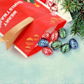 Miniatyrbild 5 av 5: 30 st juldragsnässäckar, plast julgodispåse för snacks kakor snacks julgodislåda B)