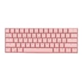 Pikkukuva 6 / 8: READSON mekaaninen näppäimistö 61 näppäintä RGB-taustavalaistu ergonominen muotoilu 1800mAh akku langaton tuettu langallinen näppäimistö Tea Color Axis Body