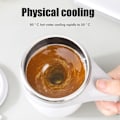 Miniatyrbild 7 av 8: Automatisk magnetomrörande kaffemugg Elektrisk omrörningskopp Hemmakontor Reseblandningskopp för varmt kaffe Mjölk Te