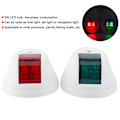 Pikkukuva 8 / 8: DC12V-24V 3W LED-navigointivalo, signaalilamppu, IP66, vedenpitävä, merialuksille, veneille ja jahdeille, valkoinen