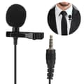 Miniatyrbillede 4 af 8: Mini multifunktionel kraveklipmikrofon til mobiltelefon live-udsendelse optagelsesinterview