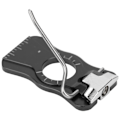 Miniatyrbillede 5 af 8: Justerbar traditionel recurve bue pil hvile aluminiumlegering magnetisk pil stand sort