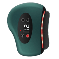 Pikkukuva 2 / 8: Sähköinen Gua Sha Massager 12 Vibration Lämmitysvaihteet Vakiolämpötilainen ihoa raapiva hierontakone Vihreä