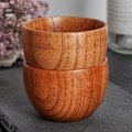 Miniatyrbillede 2 af 5: 4 x Mini Trækop Håndlavet Kaffe Te Øl Juice Mælk Krus 75ml