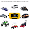 Miniatyrbillede 7 af 8: 12V 8A oplader til bilmotorcykel blybatterier omvendt polaritetsbeskyttelse kortslutningsbeskyttelse spændingsstrømsdisplay EU 100-240V (EU )