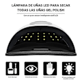 Miniatyrbillede 3 af 5: SUN X11 MAX 280W Professionel Negletørrer Lampe UV LED Gel Polish Tørremaskine til Manicure med Automatisk Sensor EU