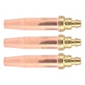 Miniatyrbilde 3 av 8: 3 stk propanskjærespiss Isobarisk gassbrennermunnstykke for flammeskjæremaskin 0,9 mm 1,2 mm 1,5 mm