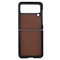 Miniatyrbild 8 av 8: Glänsande phone case Mockafoder ABS Reptåligt vikbart phone case för Samsung Galaxy Z FLIP 4 Rosa