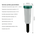 Miniatyrbilde 4 av 5: Zigbee Smart 4 i 1 Jordtester Sollys/Temp/Fuktighetsmåler Jordfuktighetssensor Fjernkontroll M-B10