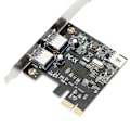 Miniatyrbild 4 av 8: USB3.0-expansionskort 2-portar 5 Gbps hastighet PCIE-kortdator High-Speed ​​Conversion Adapter