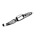 Miniatyrbillede 4 af 8: Udskiftning af håndledsrem Retro etnisk stil Stilfulde perler Læder udskiftning armbåndsrem til Redmi 2 til Xiaomi Band 8 Active Black