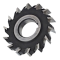 Miniatyrbillede 5 af 8: Fræser Højhastighedsstål Lige 14 tænder Face Mill Disc Punching Drilling Tool