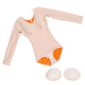 Miniatyrbillede 7 af 8: Termisk kropsformning shapewear mavekontrol slankende taljetræner slankende undertøj til kvinder (hudfarve)L