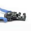 Miniatyrbillede 3 af 5: Automatisk Trådstripper Værktøj til Tungt Arbejde til 8-22 AWG Solid og 10-22 AWG Strandet Tråd i Blå og Sort