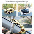 Miniatyrbillede 7 af 8: Car Leopard Form Dashboard Telefonholder Universal Mobiltelefon Bilholder til Auto Forrude og Dash