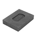 Miniatyrbillede 1 af 8: Støbestøbeform Hurtigopvarmning Køling Slidfast metalsmelteform til støbning Raffinering 3,1 X 2,4 X 0,6 tommer