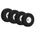 Miniatyrbilde 3 av 8: 4 stk. RC-dekk 1,9 tommer bredde 10 hull RC gummihjul oppgraderingstilbehør for SCX10 1/10 RC-bil