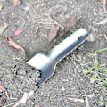 Miniatyrbilde 2 av 4: Camping spade i rustfritt stål, mini spade, utendørs hageredskap, EDC overlevelse, blomsterplanting, hageredskap