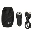 Handsfree Bilspeakerphone med EDR Brusreducering Enkel Montering Trådlös Bilspeaker för Bilkörning