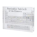 Miniatyrbillede 4 af 8: Periodisk system Sort akryl Kemiske grundstoffer Alfabet Periodisk system Undervisning Display Home Decor L