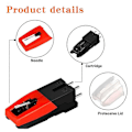 Miniatyrbillede 2 af 5: Ny fonograf ruby stylus pladespiller stylus