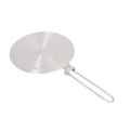Miniatyrbillede 1 af 8: Varmefordelingsplade i rustfrit stål, induktionsplade til køkken, madlavningsfordeler til elektrisk induktionskomfur 19,5 cm / 7,7 tommer
